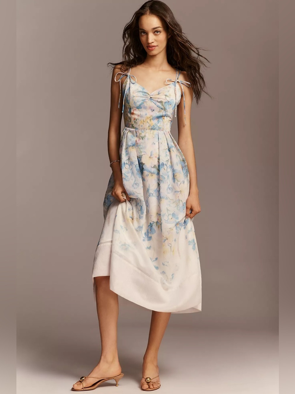 En Saison Vivian Sweetheart Midi Dress XS NWT